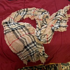 Burberry scarf